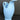 Vtg MCM CALIFORNIA CA Pottery - Blue Metlox Water Pitcher 
