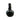 New Blue / Black Resin Bat Wings Venom Potion Bottle Halloween Room Decor