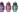 New Set Peppermint & Pine Nutcracker Metallic Holiday Sippers Tumblers W/ Straws