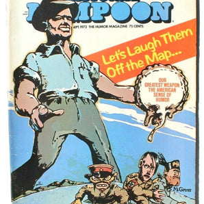 Vtg Sept 1973 National Lampoon Magazine Vol. 1 No. 42 (Postwar N*zi Regalia) 