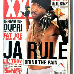Vtg XXL November 2001 Music Artist Hip Hop Rap Magazine - JA RULE Jermaine Dupri