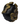 New Black Skull W/ Gold Cobra Snake Gothic Halloween Candle Decorations