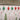 New Christmas Holiday Red  / Green Lights Bathroom Shower Curtain Hooks