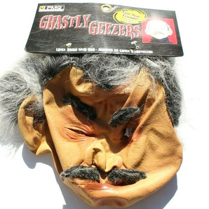 2006 Vtg PMG HalloweenGhastly Geezers Monstrous Menagerie Mask Latex NOS