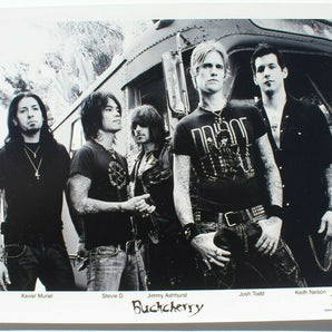 Buckcherry Band Press Photo (Jimmy Ashhurst, Josh Todd, Keith Nelson, Stevie D)