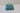 New Teal Opal Girly Purse W/ Beaded Handle Handbag Coffe / Tea Mug Set