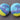 Vintage 1980's Colorful Wood Hand Painted Mushroom Pierced Earrings Jewelry  