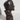 Vintage Antique TYRS Metal BRONZE Head Sculpture Figure Room Decor