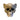 New Large Gold / Tan  Skull W/ Butterfly Glasses Eyes Halloween Figurine Statue
