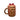 New Santa Chocolate Chip Cookies Stacked W/ Bow Handle Coffee Tea Mug W/ Lid
