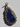 Vintage Gemstone (Agate Stone Geode Crystal) Necklace Pendant Jewelry