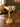 New Gold Tone MCM Decorative Binoculars  On Stand Nautical Desk Room Decor