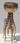New Large MCM Gold Metal Standing Octopus Candle Holder Table Room Decor