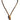 Vintage 1980's Gold Metal Long Chain Costume Cocktail Jewelry Necklace