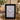 New Black Abstract Black Beaded Picture Frame 4x6 Floral Decorative Photo Frame