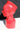 Vtg Signed Personal Touch 1982 Red Chinese / Asian Man Head Ceramic Figurine 