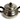 Vintage Double Handle Tinn Norge Norway Norwegian Pewter Sugar Dish Tea Party