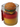 New Retro Red / Yellow BBQ Cheeseburger BBQ Food Candle