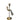 New Gold Retro MCM Boho Jungle Metal Peacock Candle Holder Candle Stand Decor