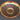 Vintage Antique Carnival Orange Opal Glass Round Table Top Bowl 