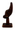 Vintage Women African Tribal Bohemian Art EBONY Wood Carving Statue