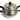 Vintage Double Handle Tinn Norge Norway Norwegian Pewter Sugar Dish Tea Party
