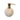 New White Marble Pumpkin W/ Gold Top Soap Dispenser Decor Bathroom Kitchen
