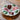 Vtg Medium White Milk Glass W/ Flower MCM Glass Candy Dish Bowl Trinket Ashtray