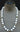 Vintage White Chunky Beaded Cocktail Costume Necklace