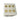 New MCM Resin Gold & White Casino Gambling Dice Six Sided Room Decor Figurine