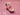 New Ceramic Pink / Red Valentines Day Heart Love Groovy Roller Skate Candle