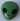 New Alien UFO Green Shaped Hair Brush with Sprinkles Fun Unique Detangling Tool