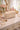 New Soft Puffy Flower Daisy Tan / Cream Makeup Bag Nylon Cosmetic Bag
