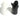 Vintage Hugging Black & White Scary Halloween Ghost Salt Pepper Shaker Set