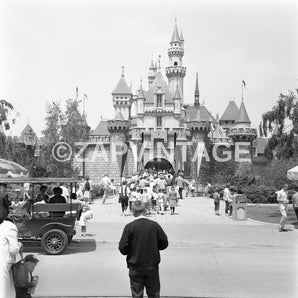 Vintage May 2, 1964 Front Of Disneyland Castle (Disneyana) Photo #2108