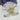 Vtg CZECH REPUBLIC BOHEMIA ROCOCO Cobalt BLUE GOLD Flowers Wine / Water Glass