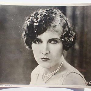 Vtg 1900's Black & White (Evelyn Brent) Silent Film Movie Promo Photo #66