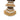 New Large Boho Brown & White Crocheted Christmas Tree Holiday Room Decor 19"
