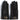 Vintage Retro Black Wrist LENGTH WOMENS Gloves X-Small Suede & Vinyl