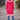 Womens Long Sleeve Knitted Pink White Sweater Jacket Casual Top W/ Hoodie Small