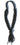Black Fashion Cocktail  Long Beaded Rope Cuff Neck Costume Jewelry Necklace 
