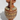 Vtg Terracotta Neoclassical Urn Vase Greek Aztec Empire Trojan Clay POTTERY