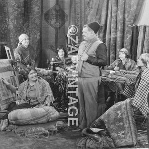 Vtg 1927 Rudolph Schildkraut W/ Girls (Turkish Delight) Silent Movie Photo #2018