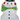 New White Christmas Holiday Retro Frosty The Snowman Party Server Tray Plate