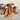 VTG California Salt And Pepper Slat N Pepper Shakers Squirrels Hanging From Tree