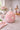 New Pink & White Flower Easter Bunny Handle Kitchen Cookie Jar Kitchen Canister
