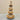New Large Boho Brown & White Crocheted Christmas Tree Holiday Room Decor 19"