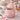 New Pink & White Flower Easter Bunny Handle Kitchen Cookie Jar Kitchen Canister