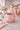 New Pink & White Flower Easter Bunny Handle Kitchen Cookie Jar Kitchen Canister