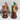 Vintage Wale Purple & Teal Egyptian COUPLE Salt and Pepper Shakers Set Tableware